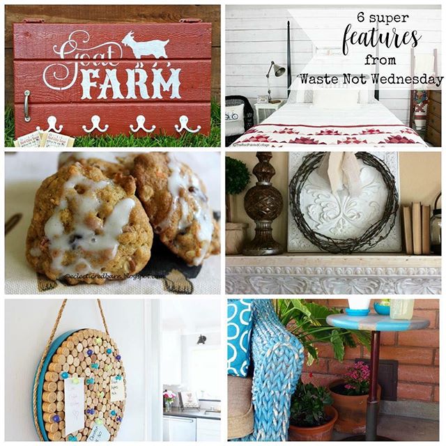 Waste Not Wednesday, the link party, is live!  Visit the link in my profile to link up and be inspired AND tag your Instagram posts with #WasteNotWednesday for a chance to be featured here!