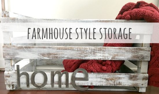 farmhouse style storage