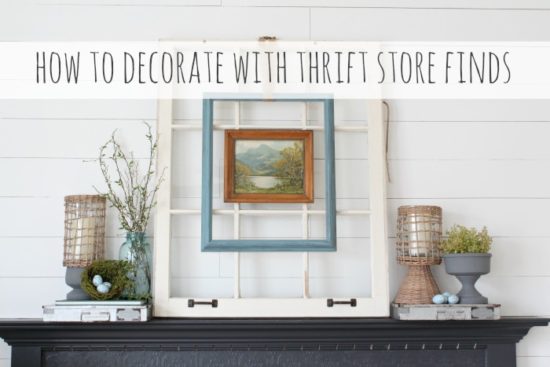 Learn how to incorporate your thrift store finds in to your decor for every season. Quick and easy DIY's you can do on a weekend afternoon.